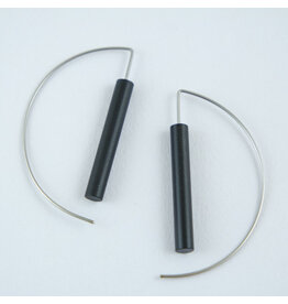 Modern Earrings - Black