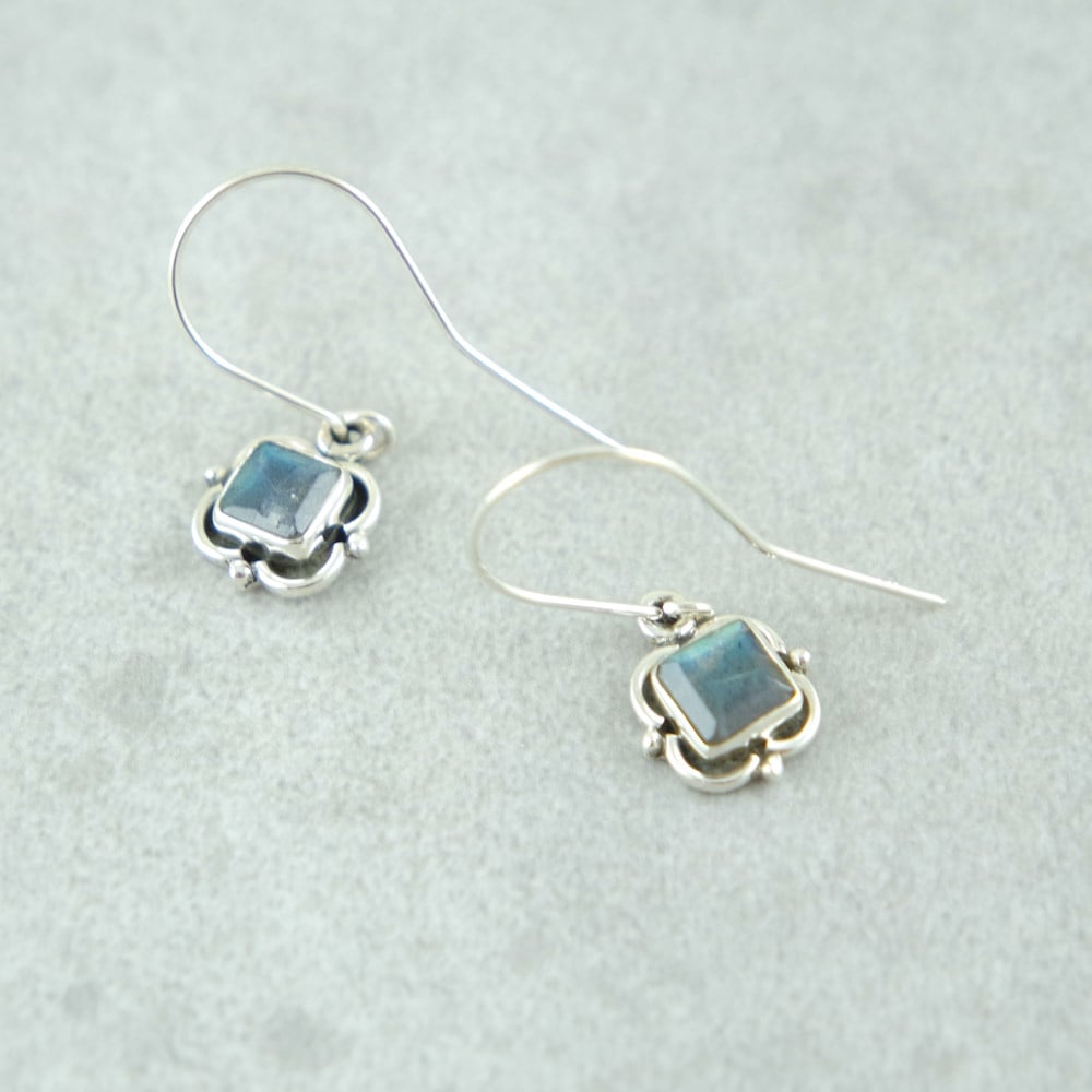 Labradorite Earrings