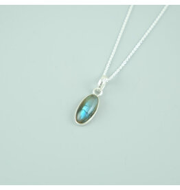 Labradorite Necklace Mia