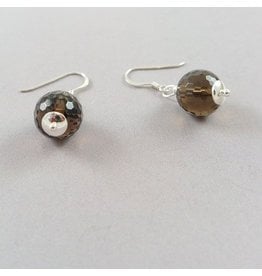 LAVI Smoky Quartz Earrings with Silver