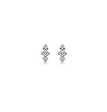 Zirconia Stud Earrings