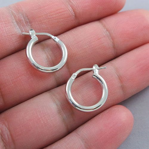 LAVI Silver hoop earrings