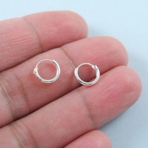 LAVI Sterling Silver Hoops 9mm