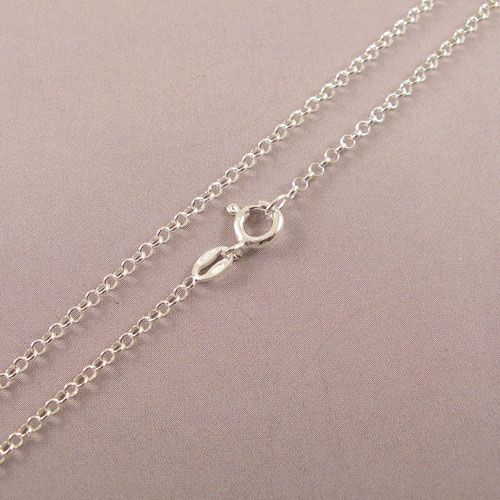 LAVI 70cm Jasseron ketting Zilver