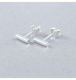 LAVI Sterling Silver Bar Stud Earrings