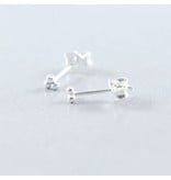 LAVI 3 Dots Sterling Silver Ear Studs