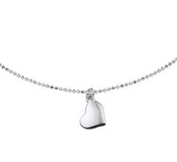 LAVI Sterling Silver Heart Necklace