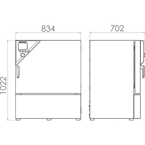 Binder KB 115 koelbroedstoof | met compressor technologie