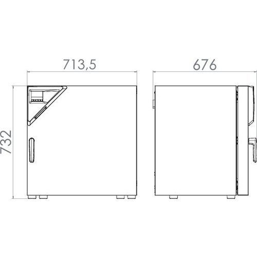 Binder Incubator BD 115 met Natuurlijke convectie