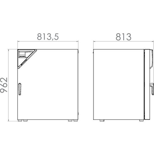 Binder Incubator BF 260 met geforceerde lucht circulatie