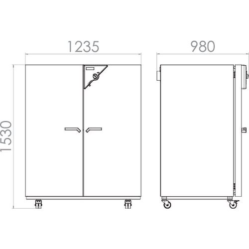 Binder  ED 720 Droogoven | Natuurlijke convectie