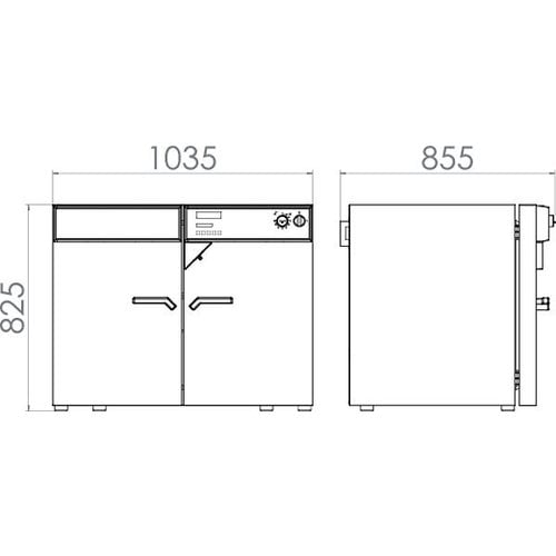 Binder FP 240 Droogoven met circulatielucht en programma functies