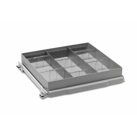 Gram Bioline ABS kunststof lade met vakverdeling