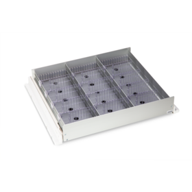 HHsystems Alucool lade aluminium met vakverdeling