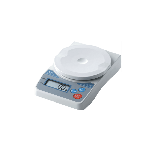 A&D Precisie weegschaal HL-2000i maximum capaciteit 2000 gram