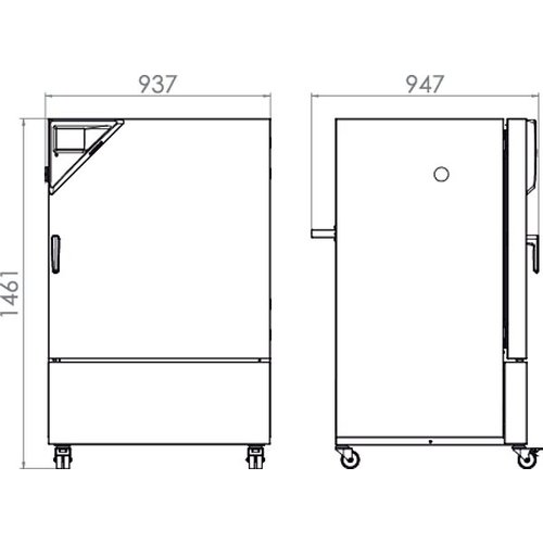 Binder Constante klimaatkast KBF P 240 Kamervolume 247 liter