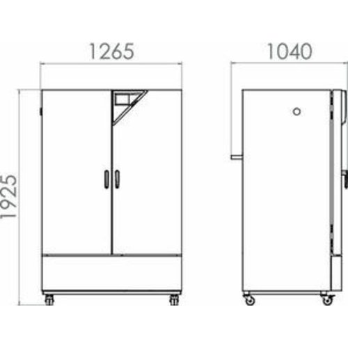 Binder Constante klimaatkast KMF 720 Kamervolume 700 liter