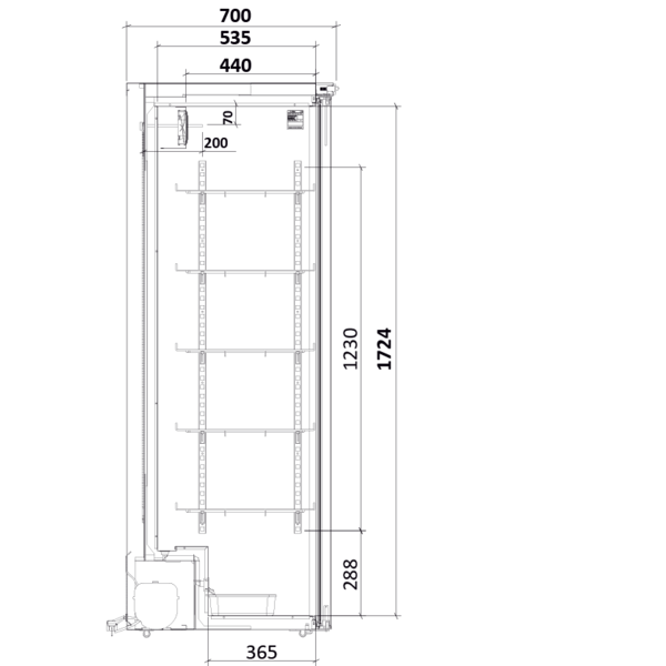 Medifridge MC450L-CD Laboratoriumvriezer 416 Liter Medifridge MC450L-CD Laboratoriumvriezer 416 Liter