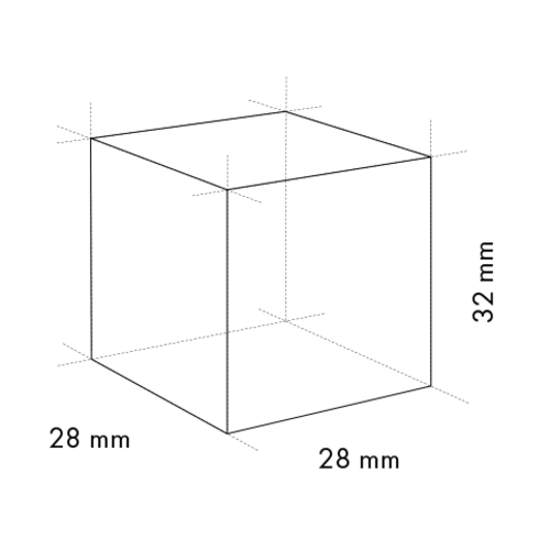 Hoshizaki IM-45NE-HC ijsblokjesmachine ijsblokjes maat L