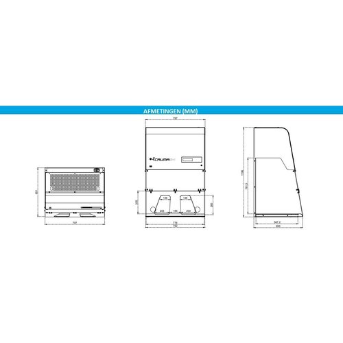 Cruma G-1 Fume Hoods Afzuigkast