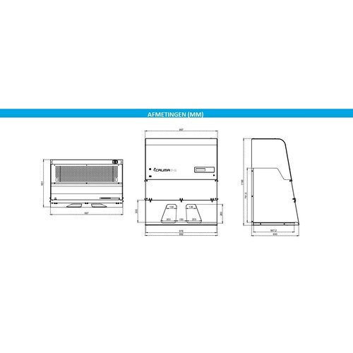 Cruma G-2 Fume Hoods Afzuigkast