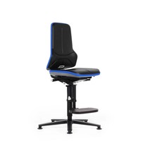 Laboratorium Neon 3 stoel met opstap, glijders & synchroontechniek