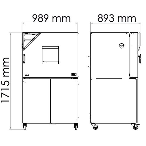 Binder MKF 115 Milieusimulatiekast met vochtigheidsregeling