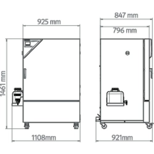 Binder Constante klimaatkast KBF-S ECO 400 Kamervolume 400 liter