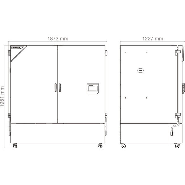Binder Koelbroedstoof KB PRO 1600 | met een breed temperatuurbereik