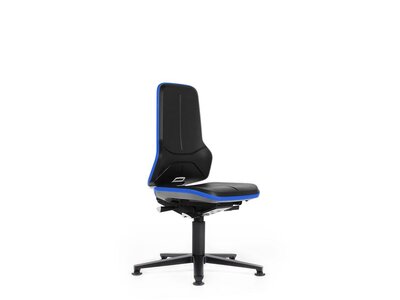 Bimos ESD Neon 1 stoel met glijders & synchroontechniek