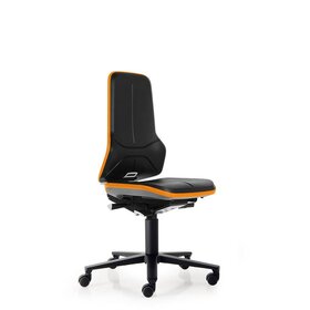 Bimos ESD Neon 2 met wielen & permanentcontact rugleuning Bimos ESD Neon 2 met wielen & permanentcontact rugleuning