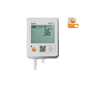Testo 162 T1 Cloud datalogger met display en geïntegreerde temperatuursensor