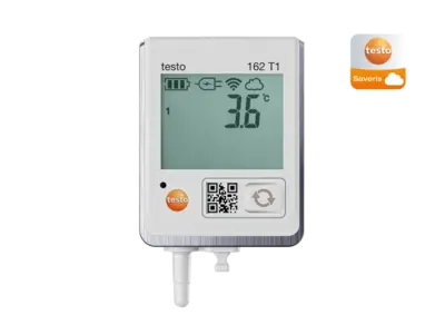 Testo 162 T1 Cloud datalogger met display en temperatuursensor