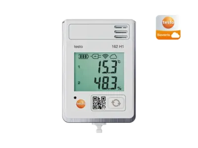 Testo 162 H1 Cloud datalogger met display en temperatuursensor