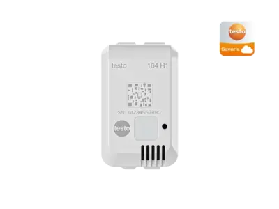Testo 164 H1 - Mini Cloud datalogger met geïntegreerde temperatuur- en vochtigheidssensor