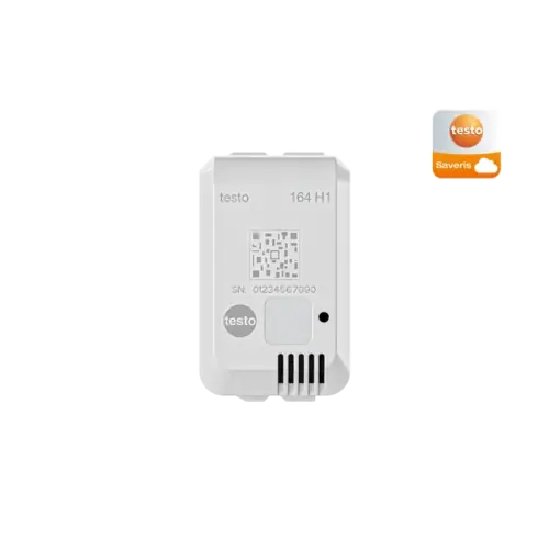 Testo 164 H1 - Mini Cloud datalogger met geïntegreerde temperatuur- en vochtigheidssensor