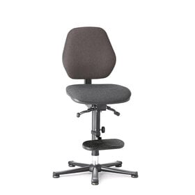 Bimos ESD Basic 3 stoel met glijders, opstaphulp & permanentcontact