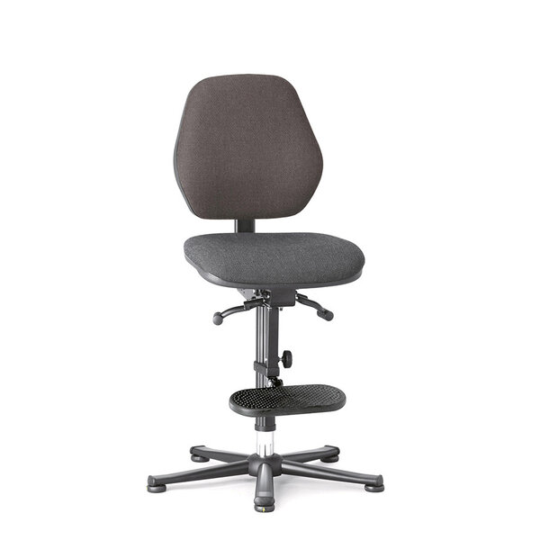 Bimos ESD Basic 3 stoel met glijders, opstaphulp & permanentcontact Bimos ESD Basic 3 stoel met glijders, opstaphulp & permanentcontact