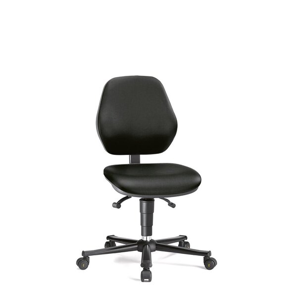 Bimos ESD Basic 2 stoel met wielen, zitneigverstelling & permanentcontact Bimos ESD Basic 2 stoel met wielen, zitneigverstelling & permanentcontact