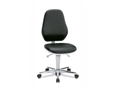 Bimos Cleanroom  Basic 2 stoel met wielen, zitneigverstelling & permanentcontact