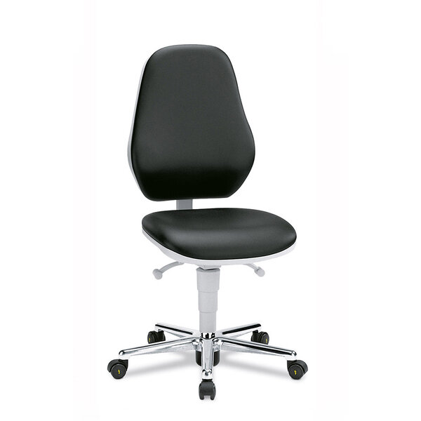 Bimos Cleanroom  Basic 2 stoel met wielen, zitneigverstelling & permanentcontact