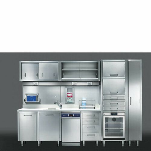 SMEG SMEG WD2145 RVS THERMODESINFECTOR SMEG SMEG WD2145 RVS THERMODESINFECTOR