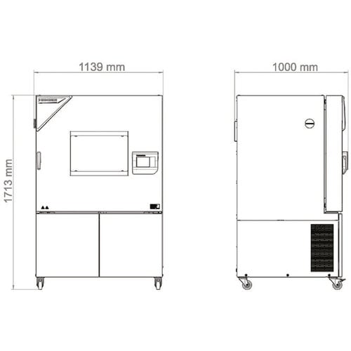 Binder MK 240 CO2 Milieusimulatiekast