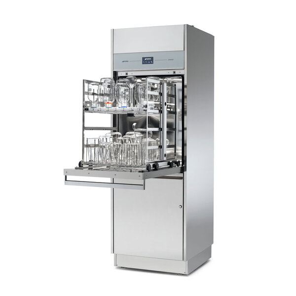 SMEG GW6010ML laboratorium vaatwasser glaswerk - Enkele glasdeur