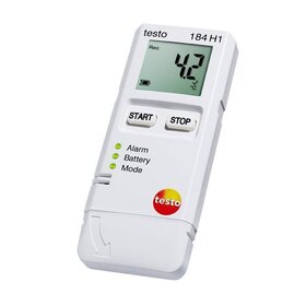 Testo 184 H1 RELATIEVE VOCHT EN TEMPERATUUR DATALOGGER