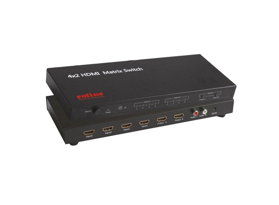 Switch Matrix HDMI, 4 x 2