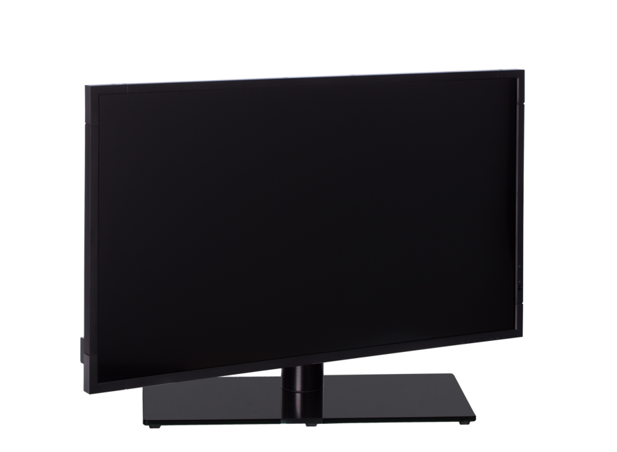 TV tafelstandaard draaibaar zwart glas