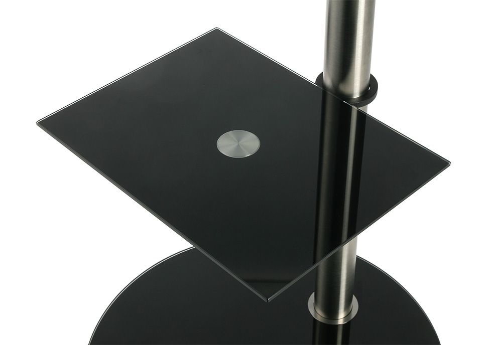 Verzwakken koppel automaat Glasplaat zwart 40x30cm voor 60mm kolom - B&O SmartAV Integration