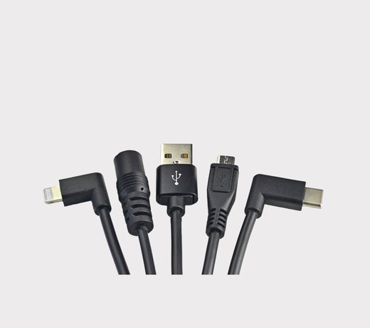 USB en Lightning kabels voor iPad etc