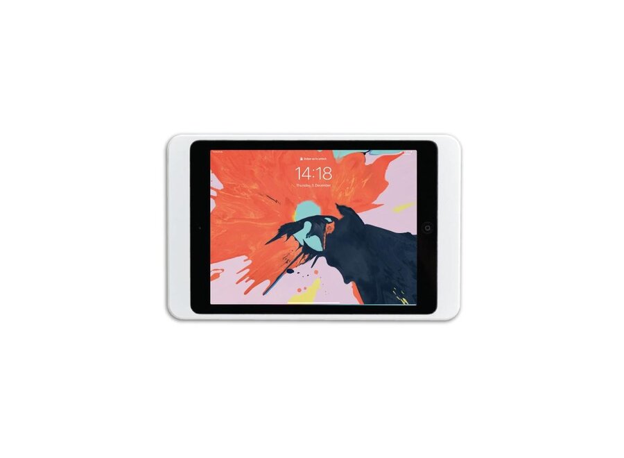 Dame Wall for iPad 9.7 Wit - Gepoedercoat